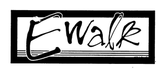 E WALK logo