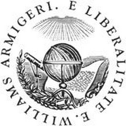 E. WILLIAMS ARMIGERI. E LIBERALITATE logo