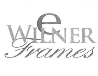E WILNER FRAMES logo