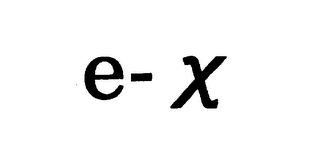 E-X logo