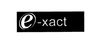 E-XACT logo