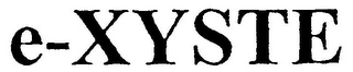 E-XYSTE logo