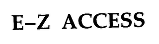 E-Z ACCESS logo