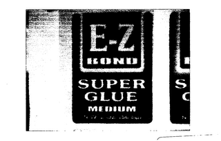 E-Z BOND SUPER GLUE logo