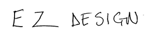 E Z DESIGN logo