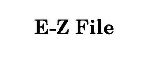 E-Z FILE logo