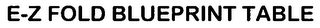 E-Z FOLD BLUEPRINT TABLE logo