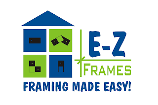 E-Z FRAMES FRAMING MADE EASY! logo