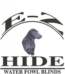 E-Z HIDE WATERFOWL BLINDS logo