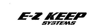 E-Z KEEP SYSTEMS logo