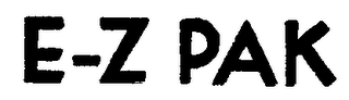 E-Z PAK logo
