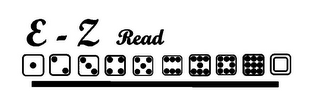 E-Z READ logo