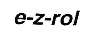 E-Z-ROL logo