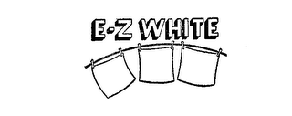 E-Z WHITE logo