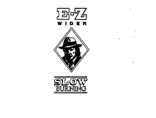 E-Z WIDER SLOW BURNING logo