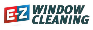 E-Z WINDOW CLEANING logo