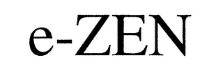 E-ZEN logo