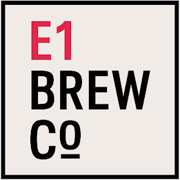 E1 BREW CO logo