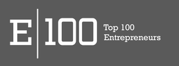 E|100 TOP 100 ENTREPRENEURS logo