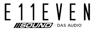 E11EVEN SOUND BY DAS AUDIO logo