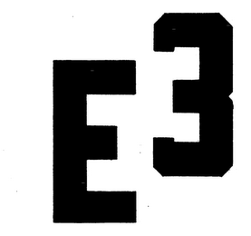 E3 logo