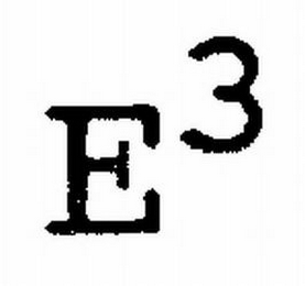 E3 logo