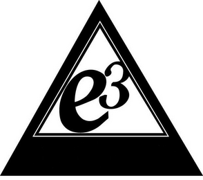 E3 logo