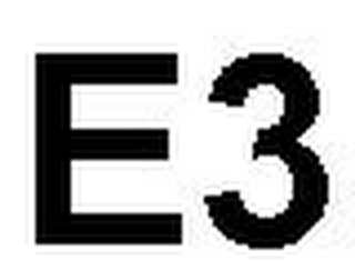 E3 logo