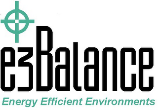 E3 BALANCE ENERGY EFFICIENT ENVIRONMENTS logo