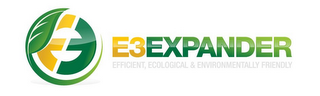 E3 E3EXPANDER EFFICIENT, ECOLOGICAL & ENVIRONMENTALLY FRIENDLY logo