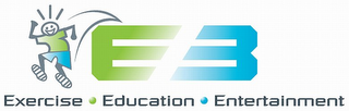 E3 EXERCISE · EDUCATION · ENTERTAINMENT logo