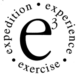E3 EXPEDITION EXPERIENCE EXERCISE logo