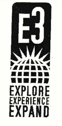 E3 EXPLORE EXPERIENCE EXPAND logo