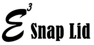 E3 SNAP LID logo