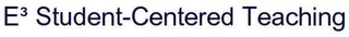 E3 STUDENT-CENTERED TEACHING logo