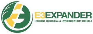E3EXPANDER EFFICIENT, ECOLOGICAL & ENVIRONMENTALLY FRIENDLY logo