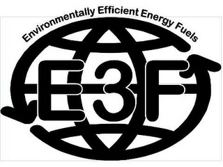 E3F ENVIRONMENTALLY EFFICIENT ENERGY FUELS logo