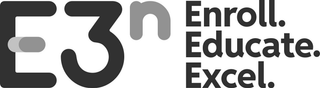 E3N ENROLL. EDUCATE. EXCEL. logo