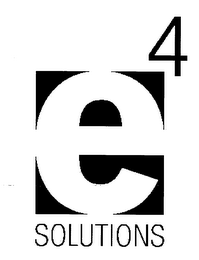 E4 SOLUTIONS logo