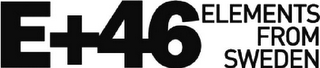 E+46 ELEMENTS FROM SWEDEN logo