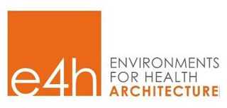 E4H ENVIRONMENTS FOR HEALTH ARCHITECTURE logo