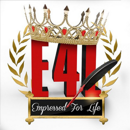 E4L EMPRESSED FOR LIFE logo