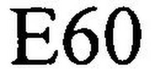 E60 logo