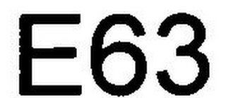 E63 logo