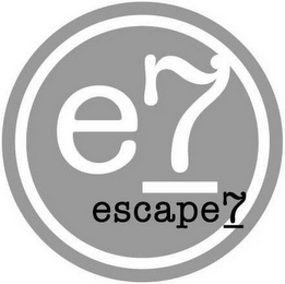 E7 ESCAPE7 logo