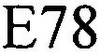 E78 logo