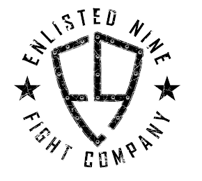 E9 ENLISTED NINE FIGHT COMPANY logo