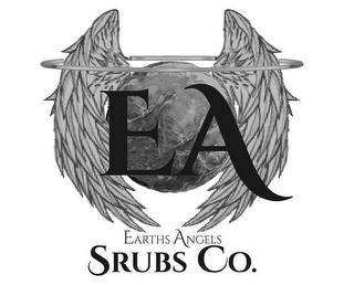 EA EARTHS ANGELS SCRUBS CO. logo