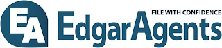 EA EDGARAGENTS FILE WITH CONFIDENCE logo