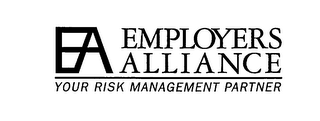 EA EMPLOYERS ALLIANCE YOUR RISK MANAGEMENT PARTNER logo